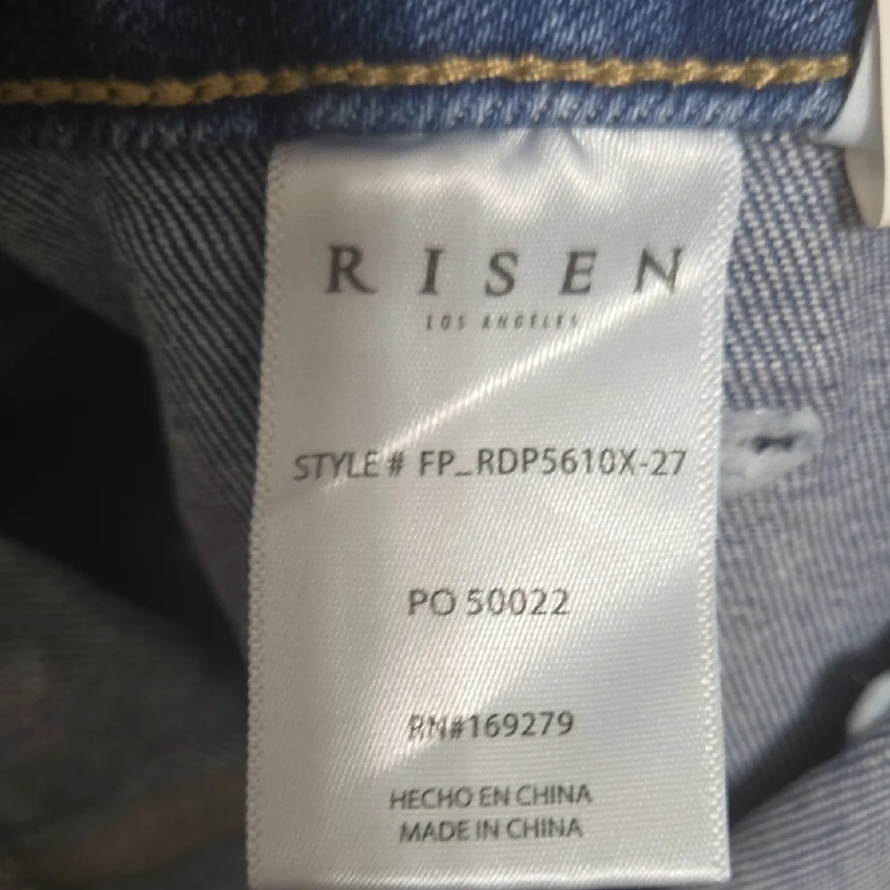 Risen Jeans Stylish Blue Boot Cut Jeans - Picture 5 of 7
